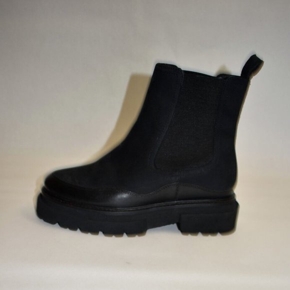 New! SEYCHELLES Savor the Moment Chelsea Boot (Women) Black Size 7 DD341 - Picture 4 of 7